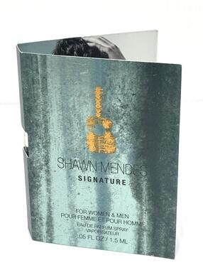 Shawn Mendes Signature 1.5ml Eau de Parfum Mini Discontinued Unisex Fragrance